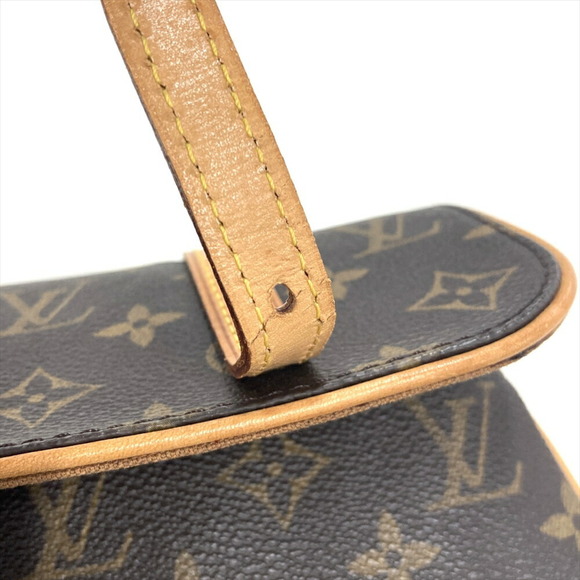 LOUIS VUITTON Authentic Brown Monogram Canvas Shoulder Bag - Picture 7 of 10